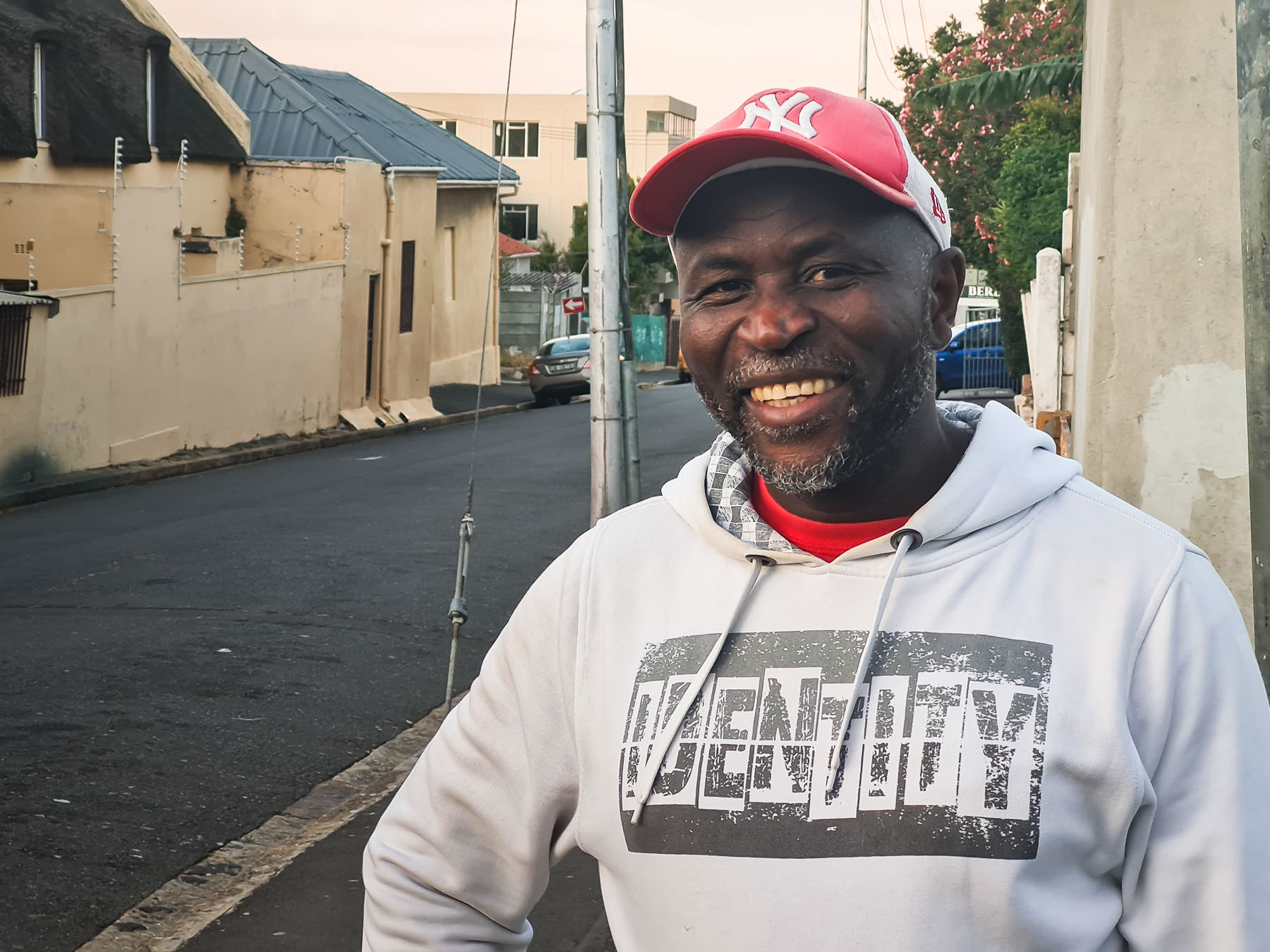Lumumba Chia walks us around his old street in Woodstock, Cape Town